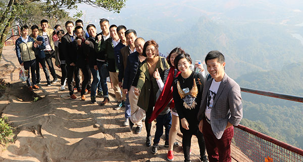 文通電子精英團(tuán)隊丹霞山之旅